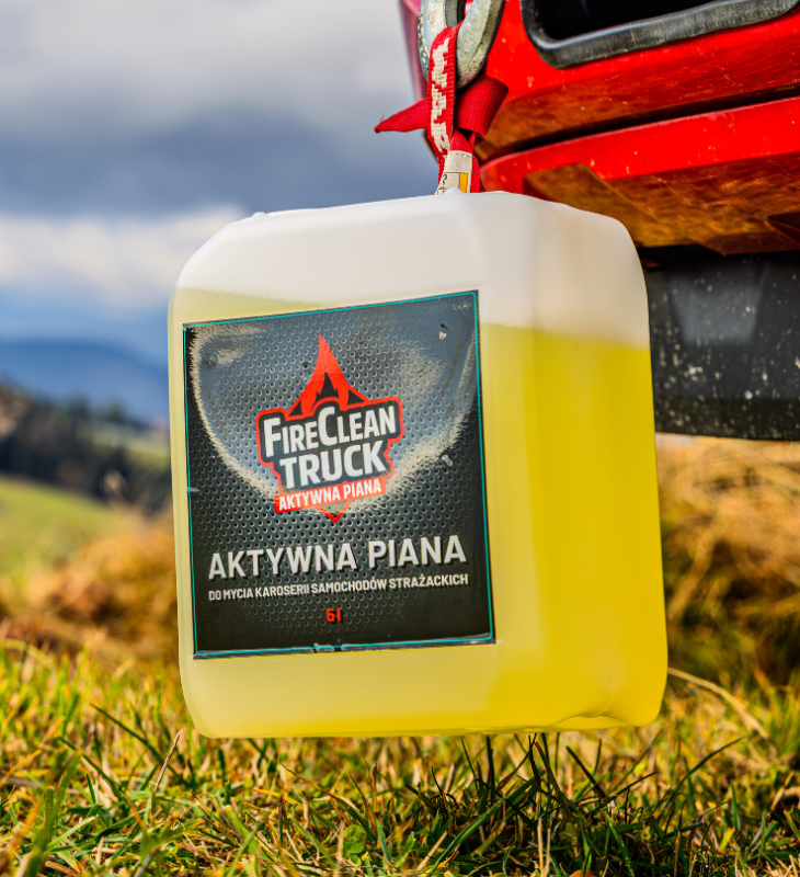 aktywna piana firetruck